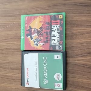(Xbox One)Grand Theft Auto 5 Red Dead Redemption 2